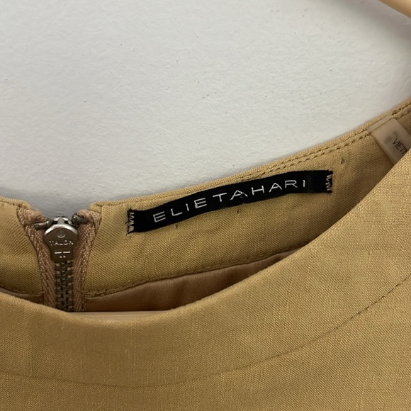 Elie Tahari Linen Shift Dress - Picture 6 of 10